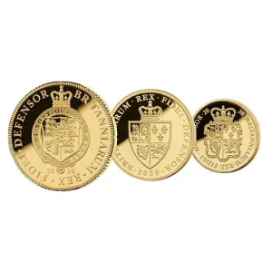 2020 East India Company Guinea® Gold Proof Three Coin set