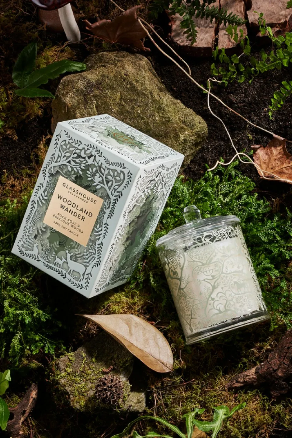 380g Triple Scented Woodland Wander Limited Edition Candle