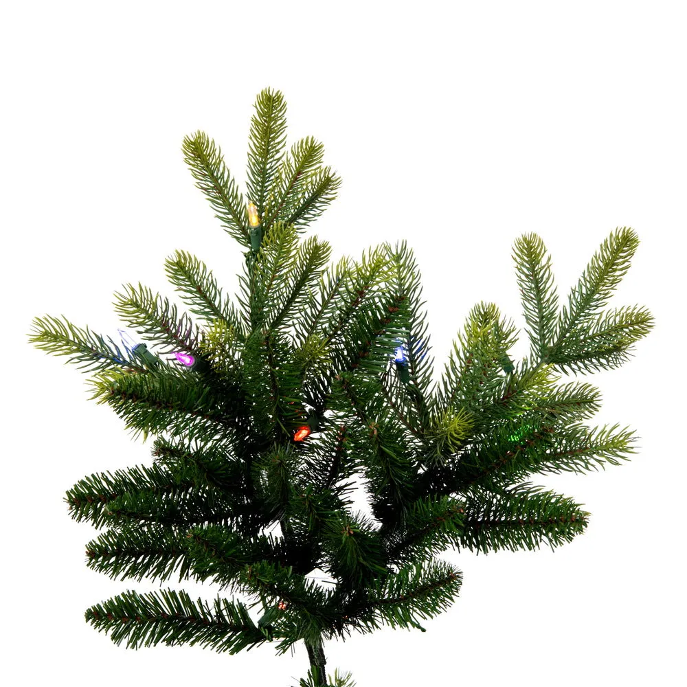 9' x 64" Jersey Fraser Fir Artificial Xmas Tree LED Color Changing Mini Lights