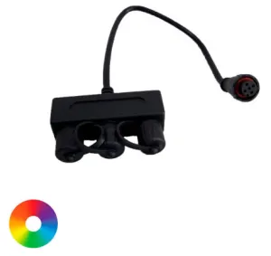 Aquascape 3-Way Color-Changing Light Splitter