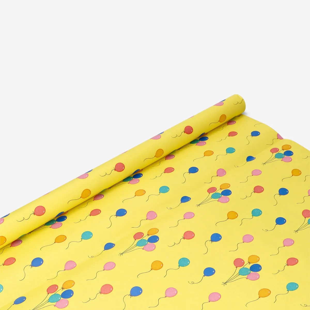 Balloon-Print Wrapping Paper