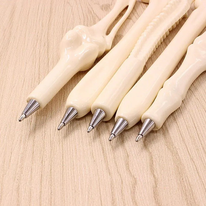 Bone Shaped Pens - Set of 5