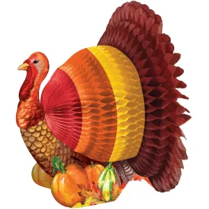 Bulk 6" Turkey Thanksgiving Centerpieces (12 per Case)