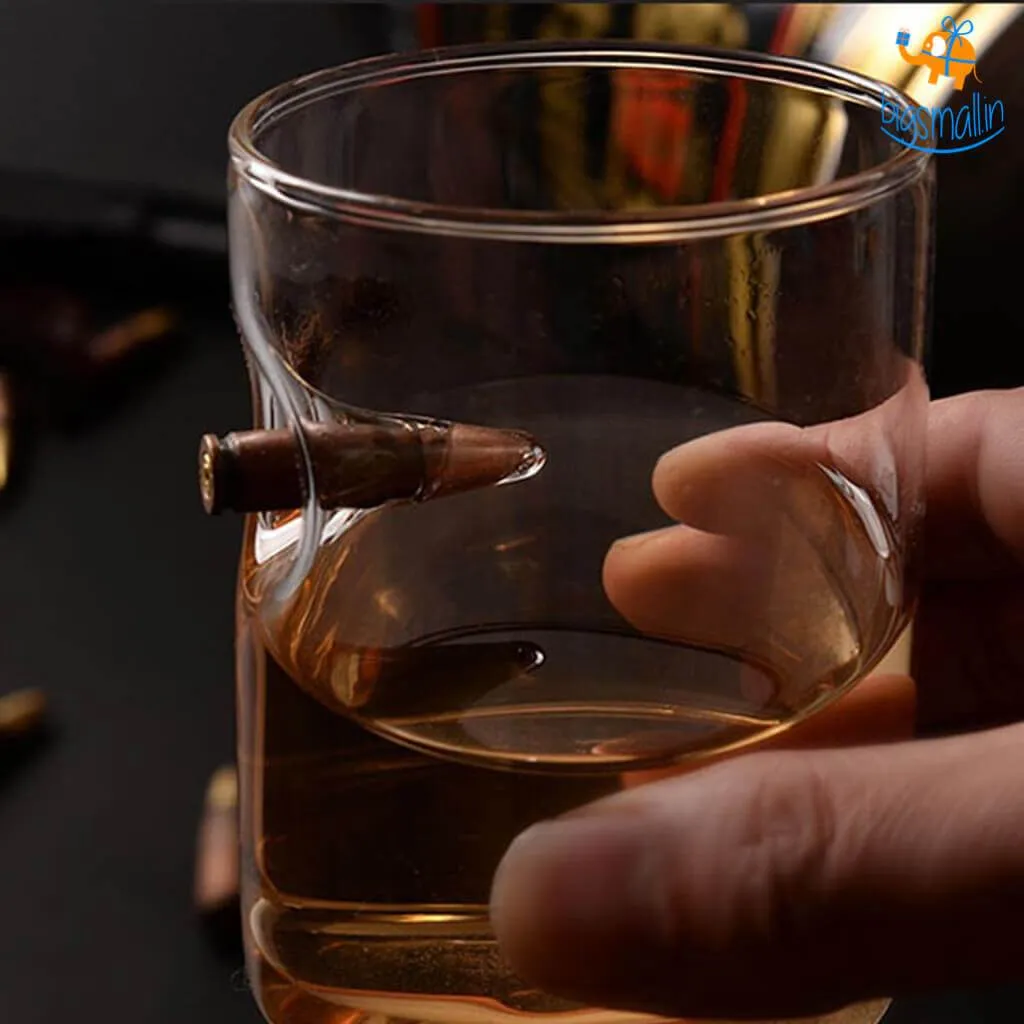 Bullet Whiskey Glass