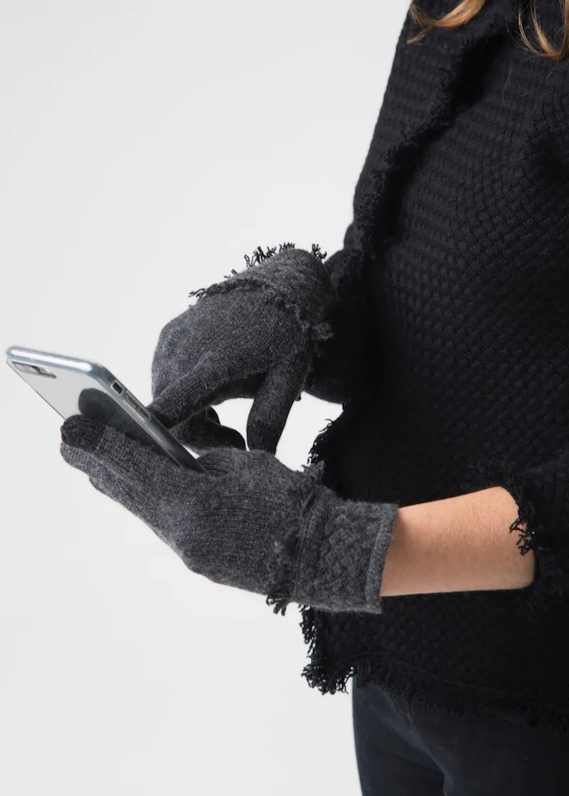 COCO Screen Touch Gloves - Charcoal