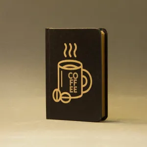 Coffee Notebook With Elastic