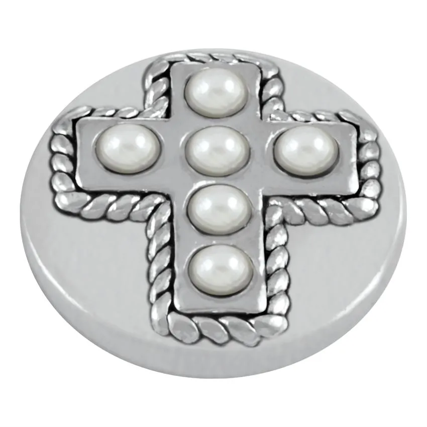 Cream Pearl Cross