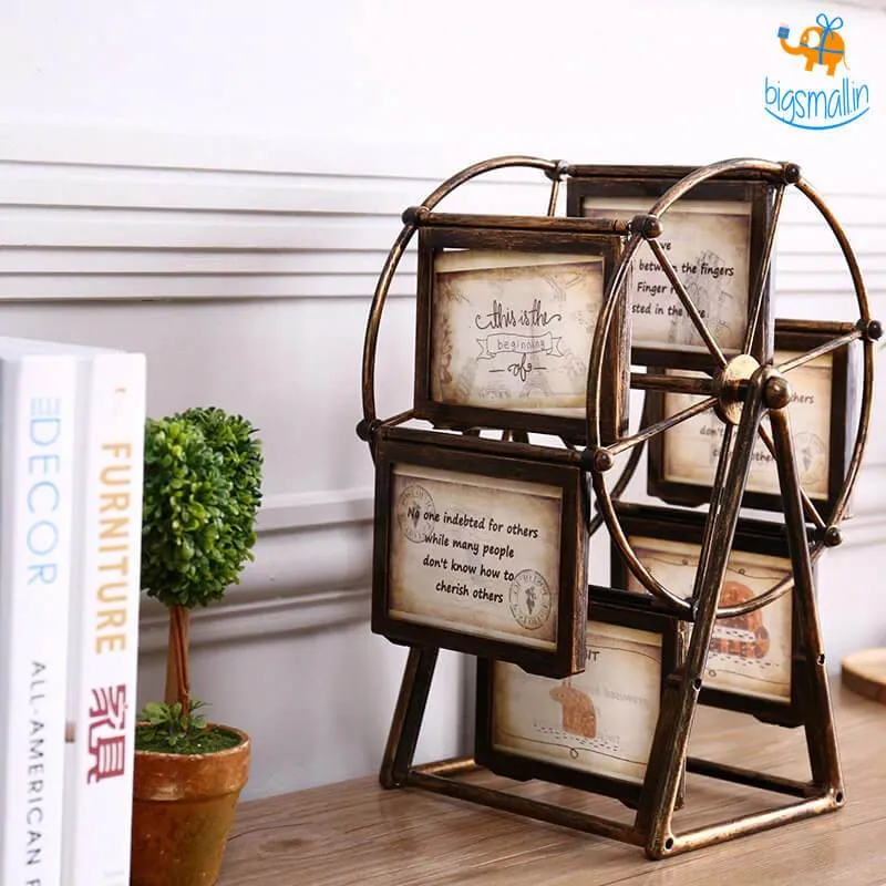 DIY Ferris Wheel Photo Frame