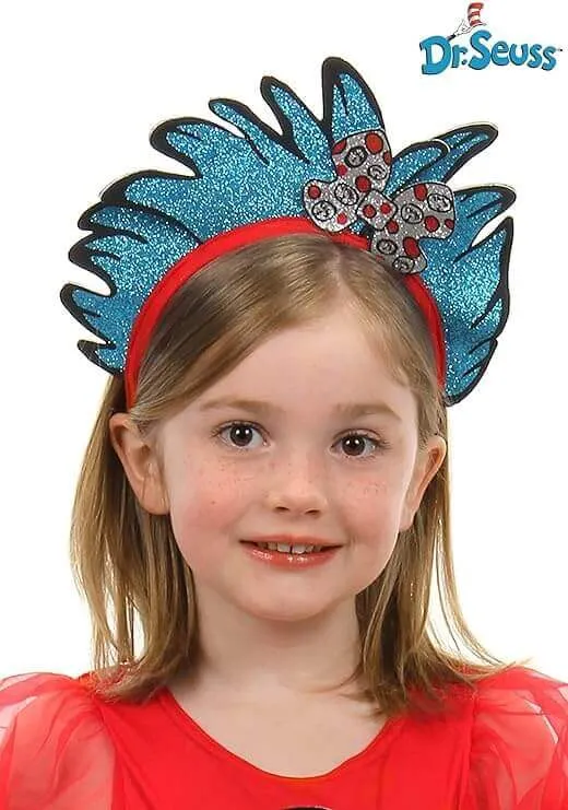 Dr. Seuss - Thing 1 & Thing 2 Glitter Headband