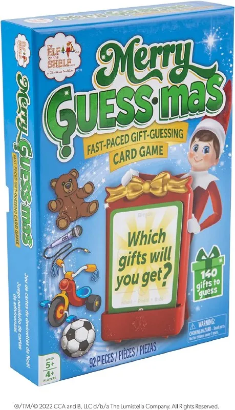 Elf on the Shelf Merry Guess-mas Game