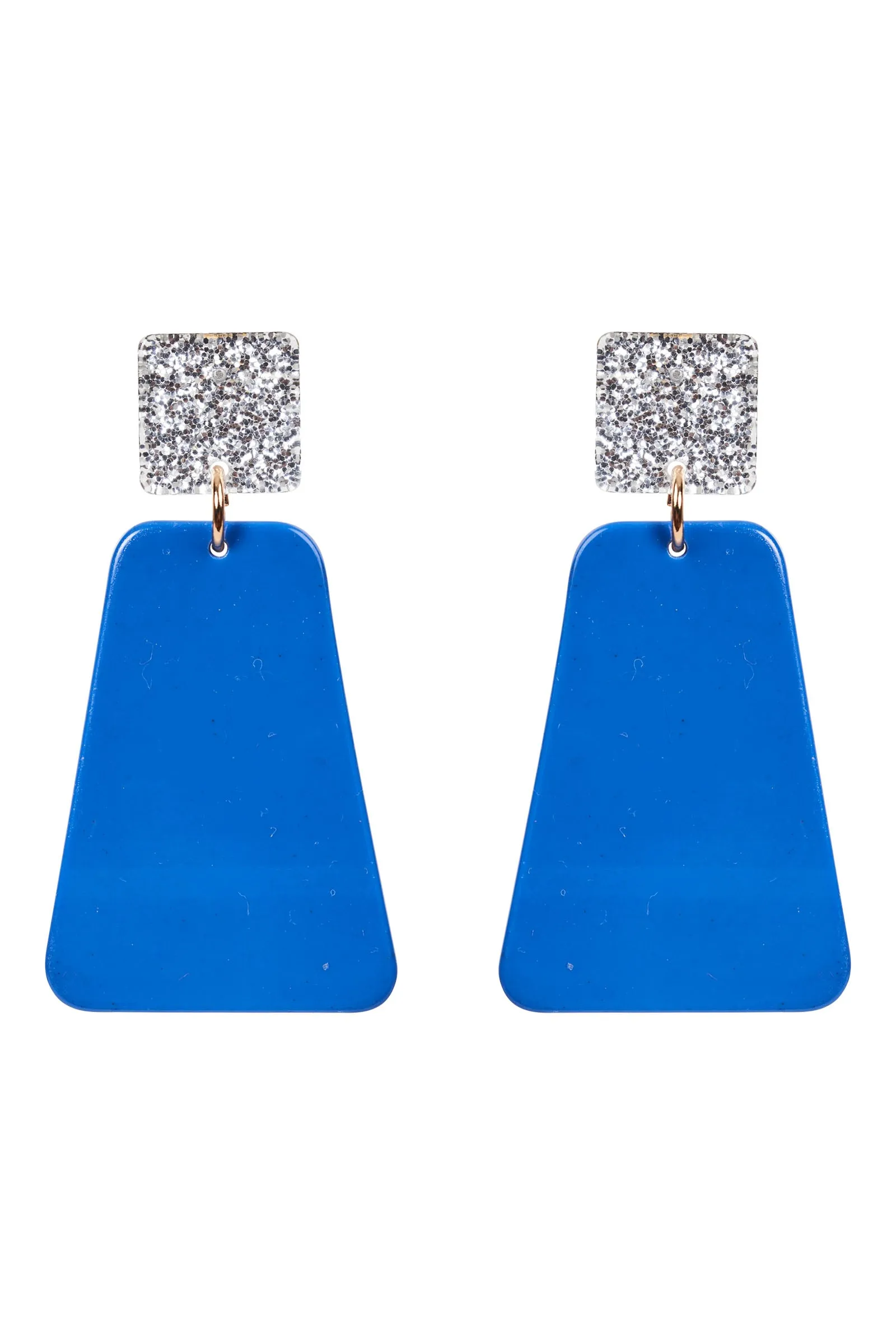 Elysian Sparkle Earring - Cobalt