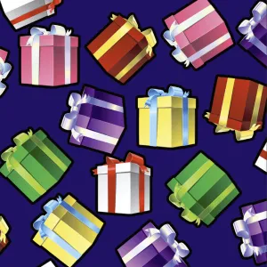 FS158 Presents Gifts Purple Base