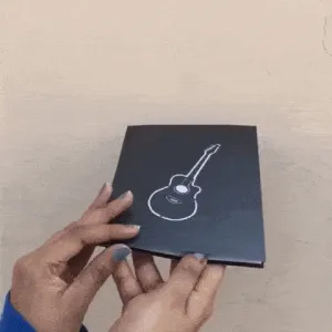 Guitar Pop Up Card