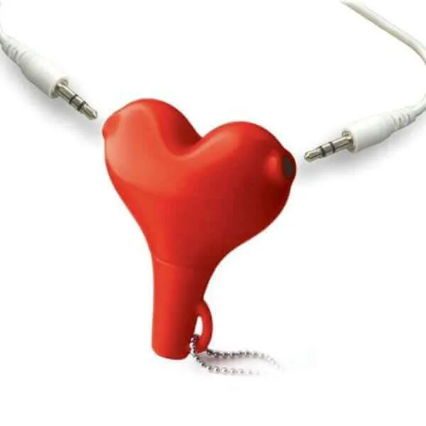 Heart Audio Splitter