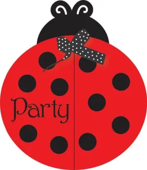 Ladybug Fancy Invite