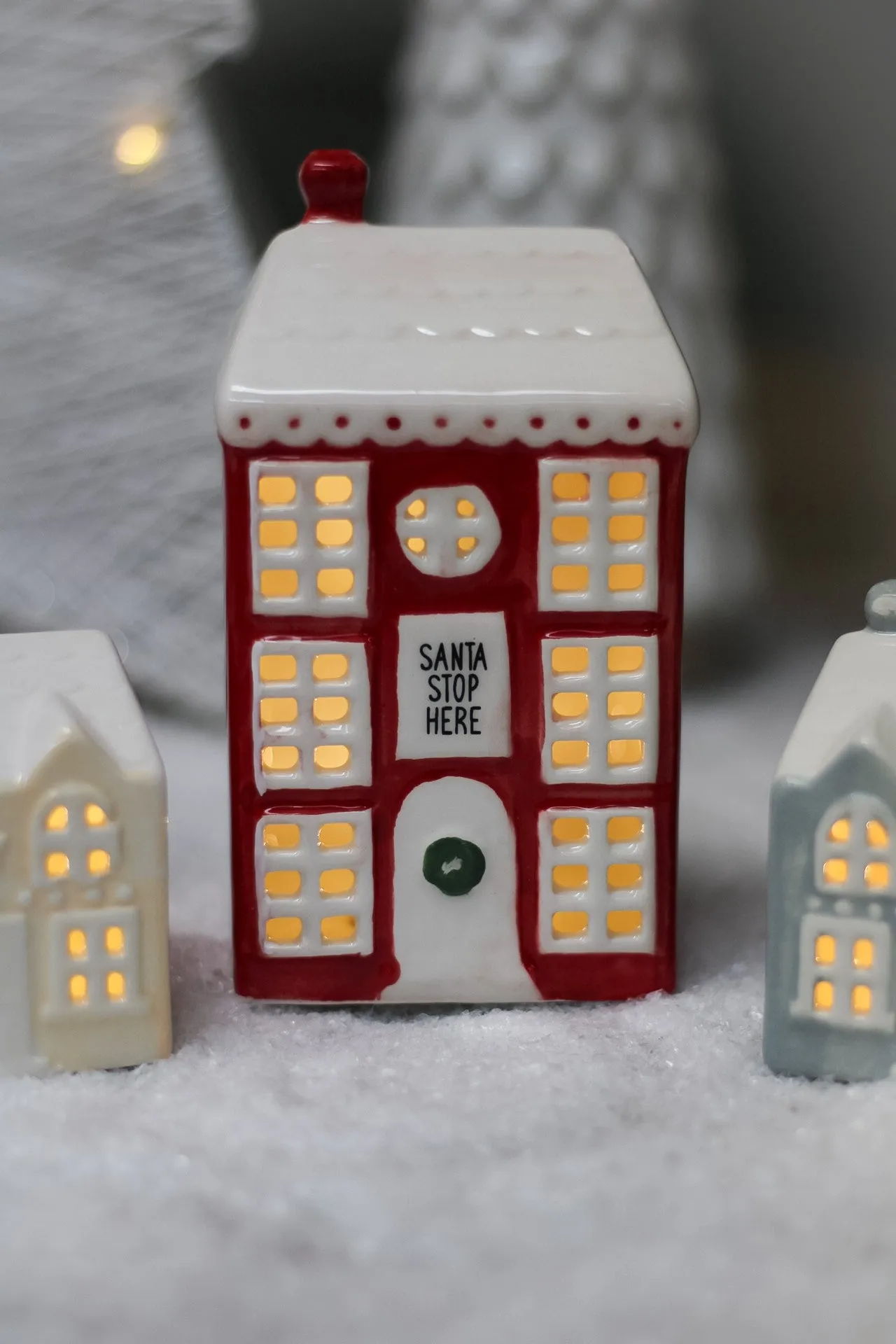 LED Christmas Houses | Set of 3