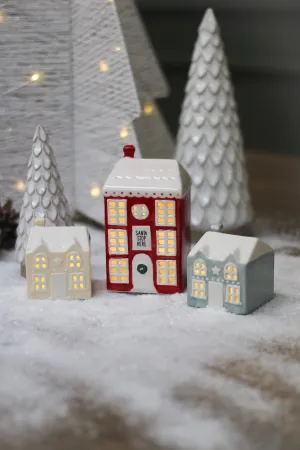 LED Christmas Houses | Set of 3