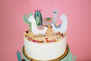 Llama and Cactus Cupcake Kit