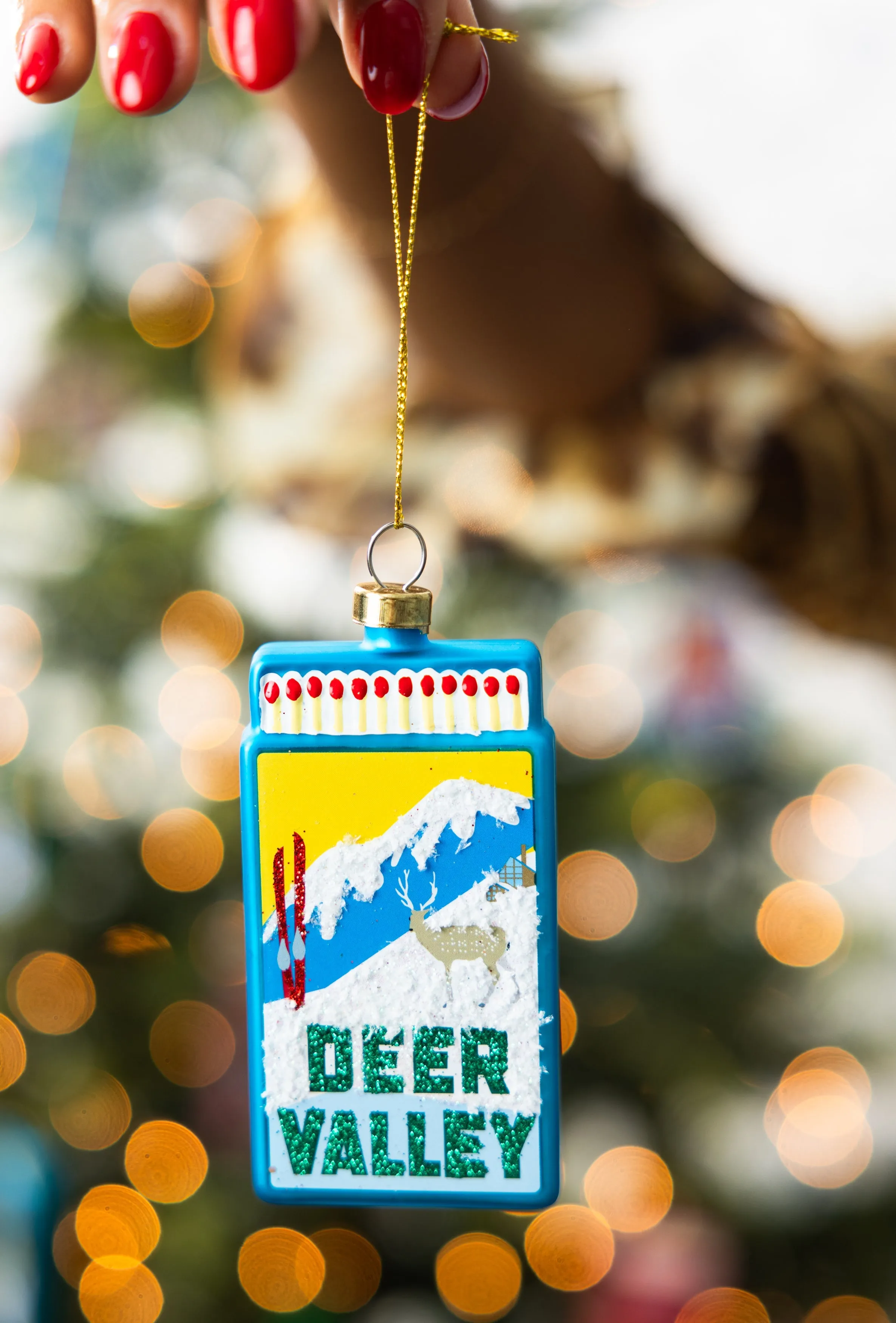 Matchbook Ornament - Deer Valley