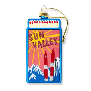 Matchbook Ornament - Sun Valley