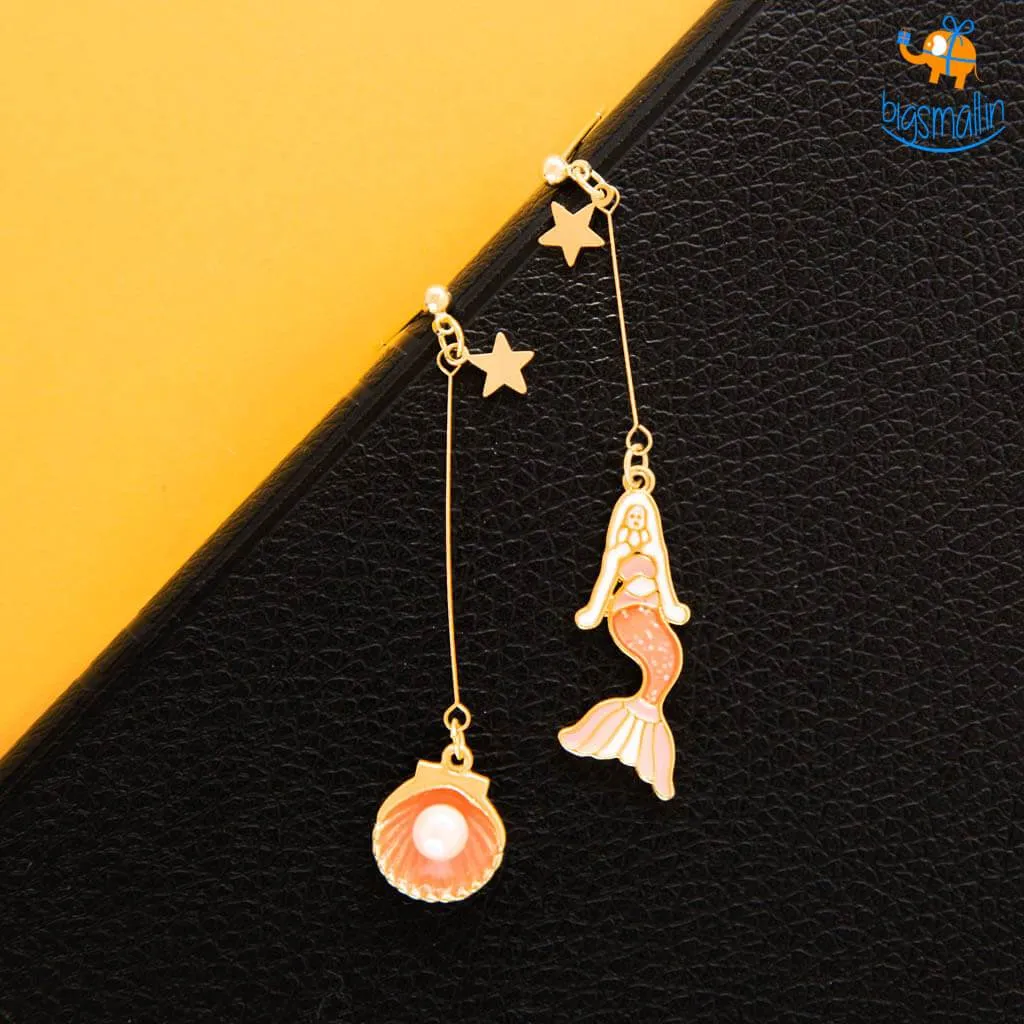 Mermaid Pearl Earrings