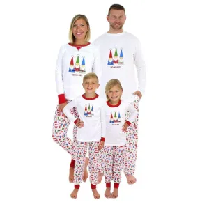 Merry Christmas Santa Print Family Matching Pajamas Sets