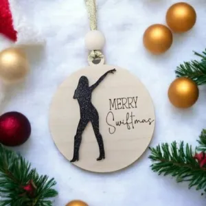 Merry Swiftmas Christmas Ornament