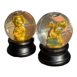 Mini Figure Snow Globes