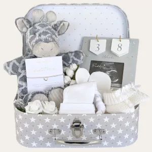 Pregnancy Gifts Hamper Can't Wait To Meet You With Silver Bracelet