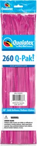 Qualatex - 260Q Qpak Wild Berry Latex Balloons (50ct)