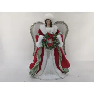 Regency International 18" Angel W/Cardinal Wrth Tree Topper