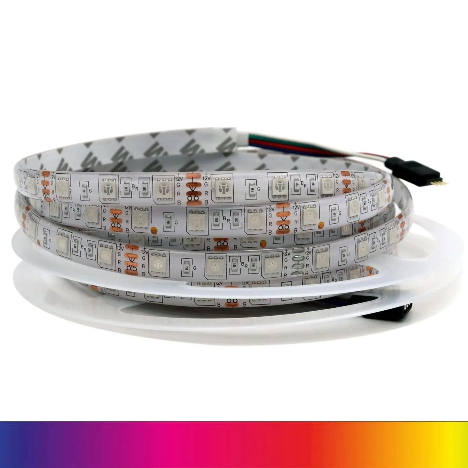 RGB LED Strip 12V 5050 IP68 Waterproof 60LED/m 5 Metre