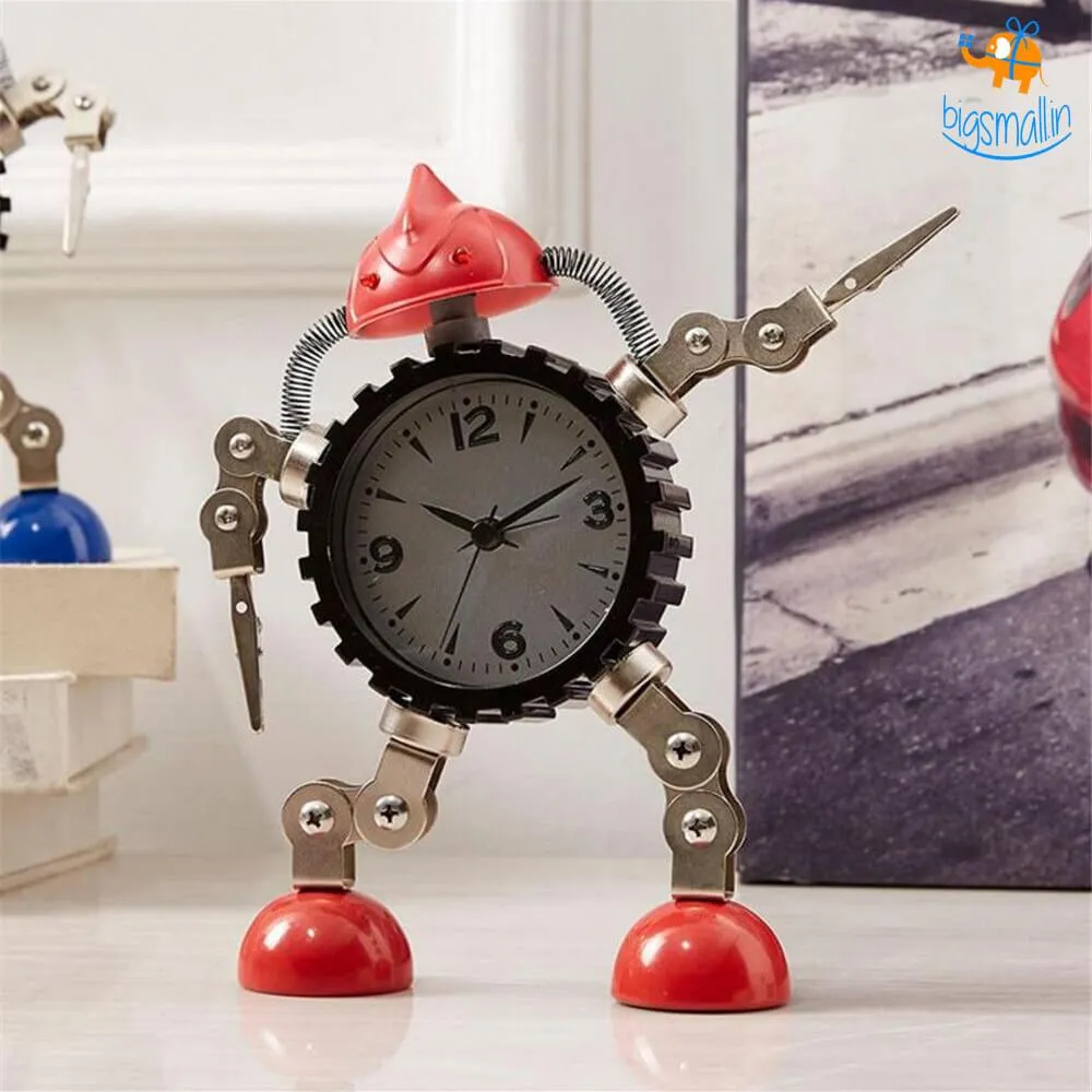 Robot Desk Alarm Clock