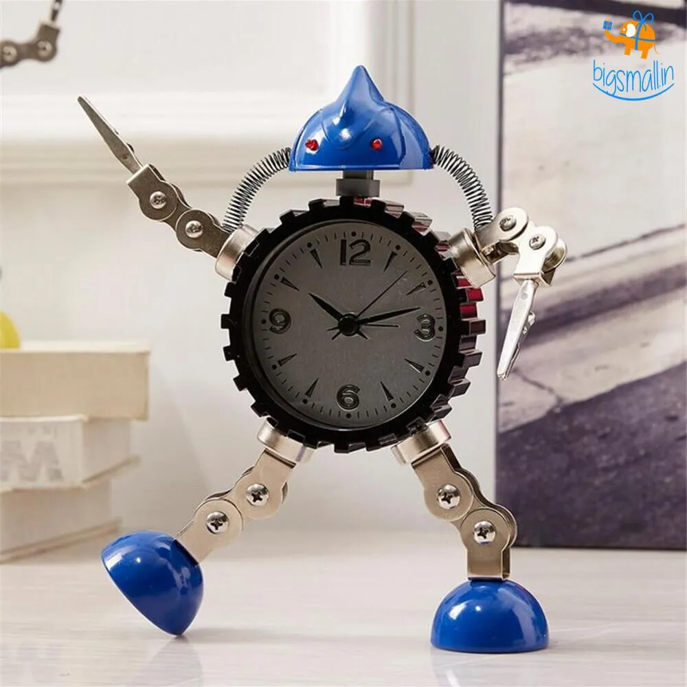 Robot Desk Alarm Clock