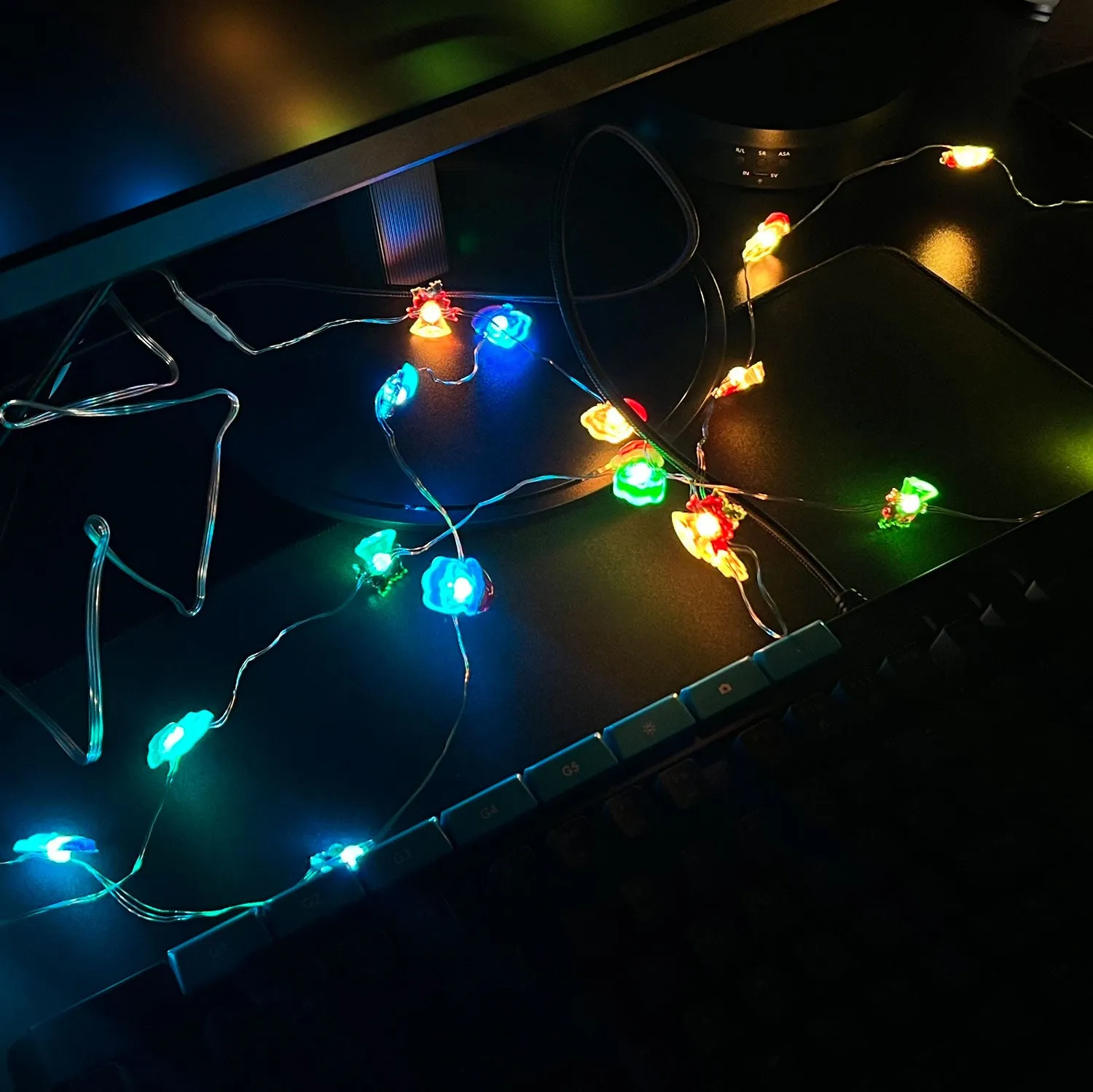 Smart USB-Powered Fairy Lights with 20 LED Lights (Three Styles)