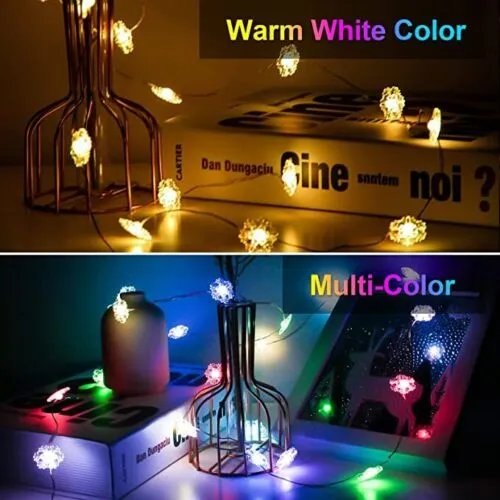 Smart USB-Powered Fairy Lights with 20 LED Lights (Three Styles)