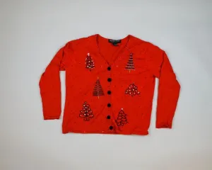 Sophisticated Trees-Medium Christmas Sweater