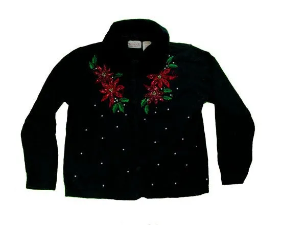 Stitching And Bead work-Small Christmas Sweater