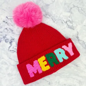 Very Merry Pom Hat